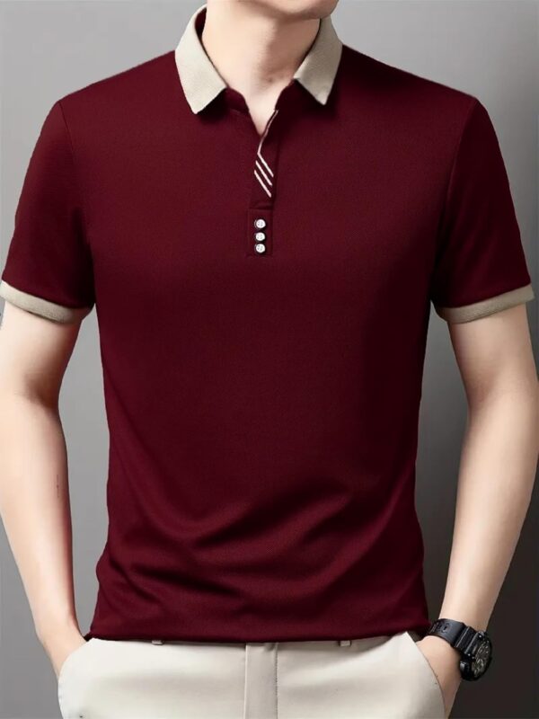 Lymio Men T-Shirt || T-Shirt for Men || Polo T Shirt (Polo-55-58) - Image 4