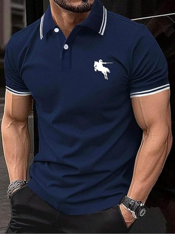 Lymio Men T-Shirt || T-Shirt for Men || Polo T Shirt (Polo 18-21) - Image 2