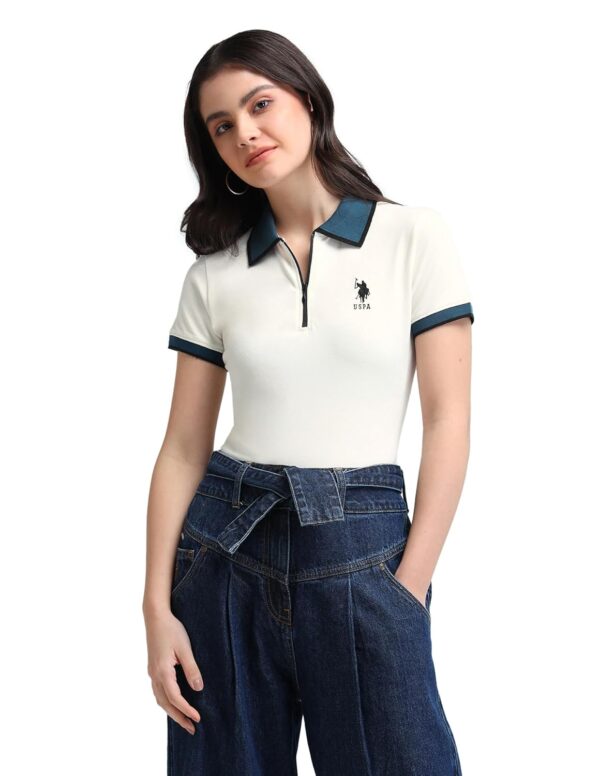 U.S. POLO ASSN. Women's Cotton Regular Fit T-Shirt