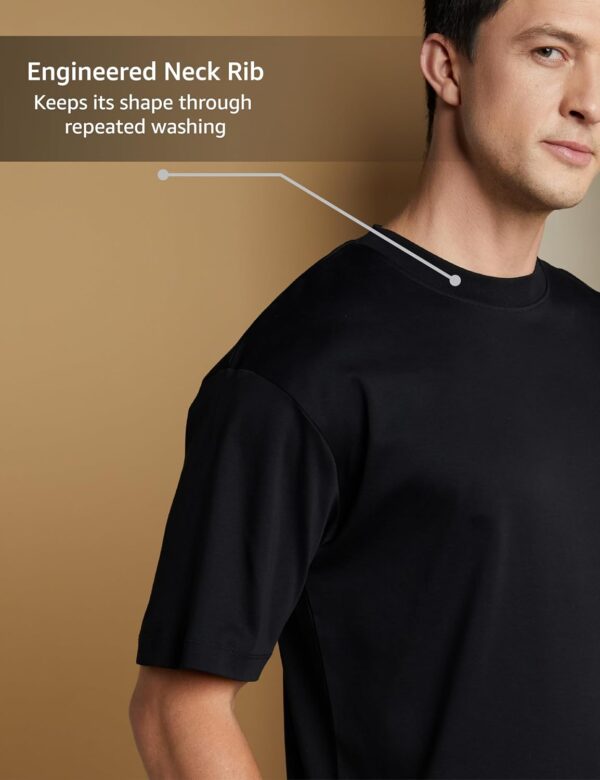 Symbol Premium Men's Super Soft Cotton Oversized T-Shirt - Image 4