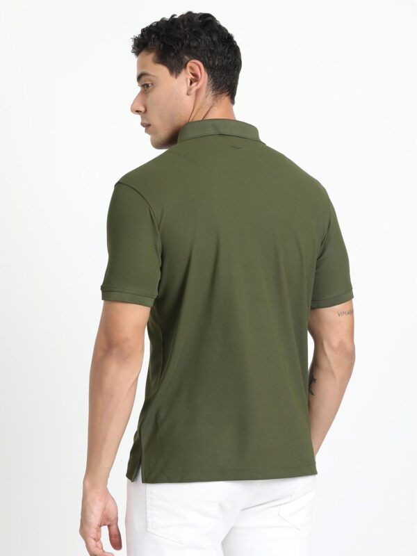 STELLERS Men's Premium Polo T-Shirt |Feather Touch Feel |Regular Fit| Odour Resistant| Anti-Static| Wrinkle Free | Quick Dry | Stretchable | Lightweight | Sweat-Proof - Image 3