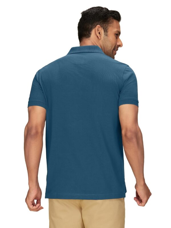 XYXX Men's Nova 100% Combed Cotton Regular Fit Polo T-Shirt - Image 2