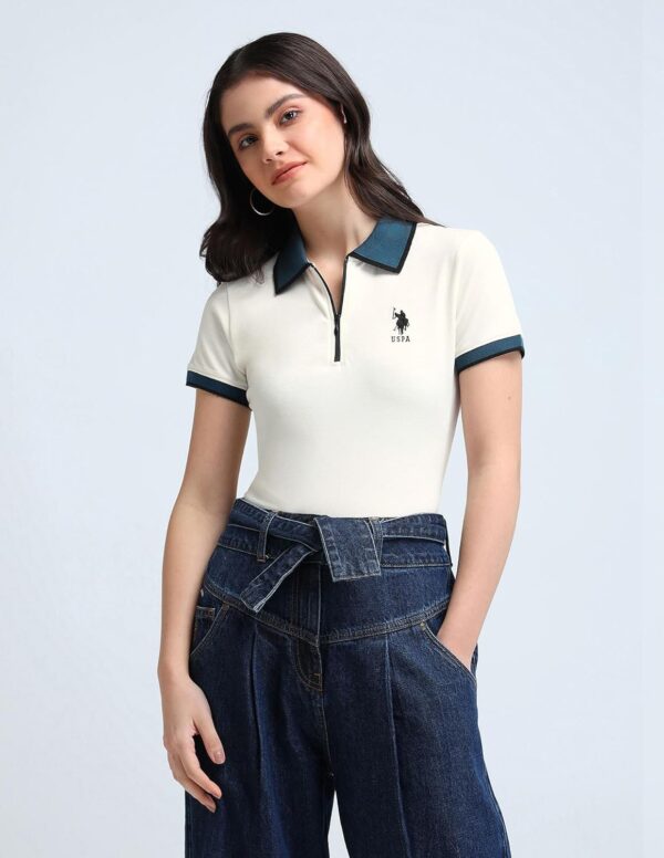 U.S. POLO ASSN. Women's Cotton Regular Fit T-Shirt - Image 7