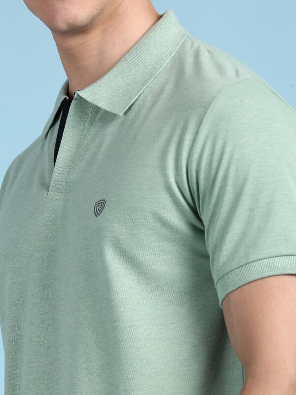 Lux Cozi Men's Cotton Regular Fit Polo T-Shirt - Image 7