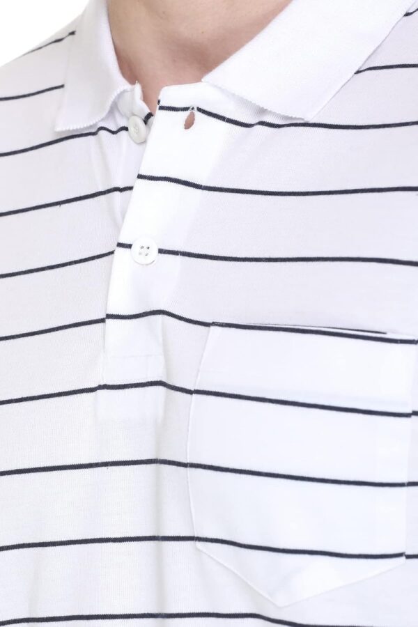 GODFREY Cotton Polo T Shirts for Men with Pocket - Image 8