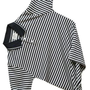 Mack Jonney Men's Striped Cotton Rich Collar Neck T Shirt | Collar Tshirts | Half Sleeves | Striped-Regular Fit-MM423-nw