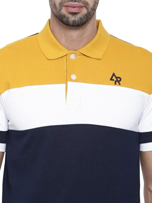 ADRO Men's 100% Cotton Regular Fit Polo T-Shirt - Image 6