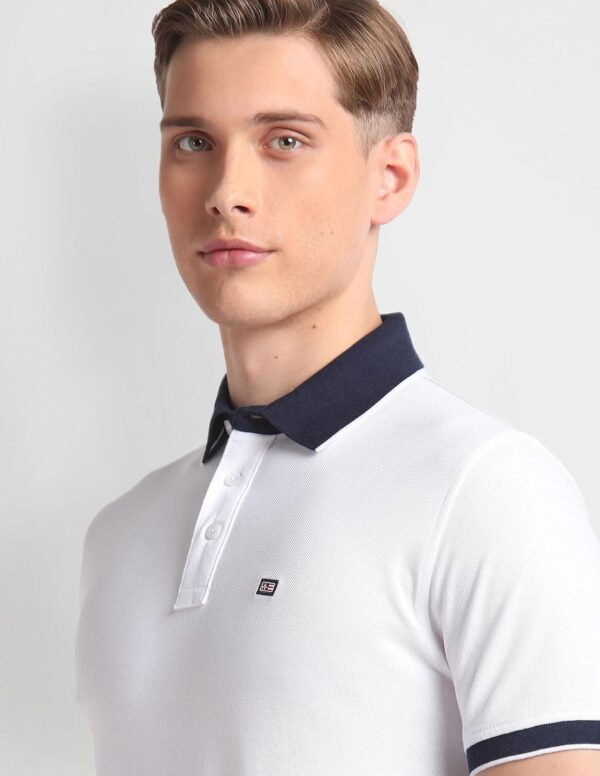 Arrow Men's Cotton Regular Fit Polo T-Shirt - Image 8