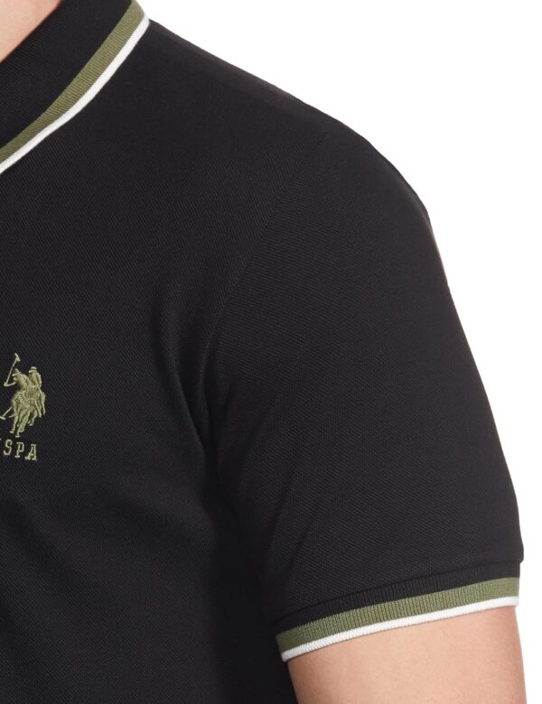 U. S. POLO ASSN. Men's Solid Slim Fit Polo Shirt - Image 4