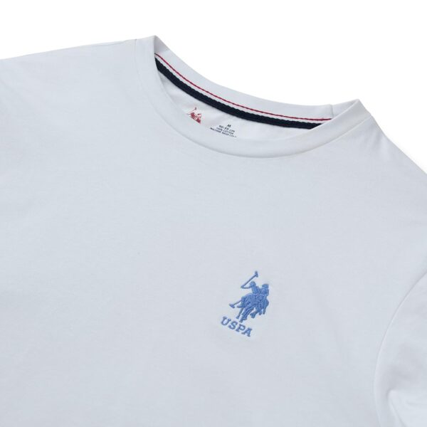 U.S. POLO ASSN. Men Cotton Crew Neck Embroidered Logo I633 Lounge Regular Fit T-Shirt (Pack of 1) - Image 6