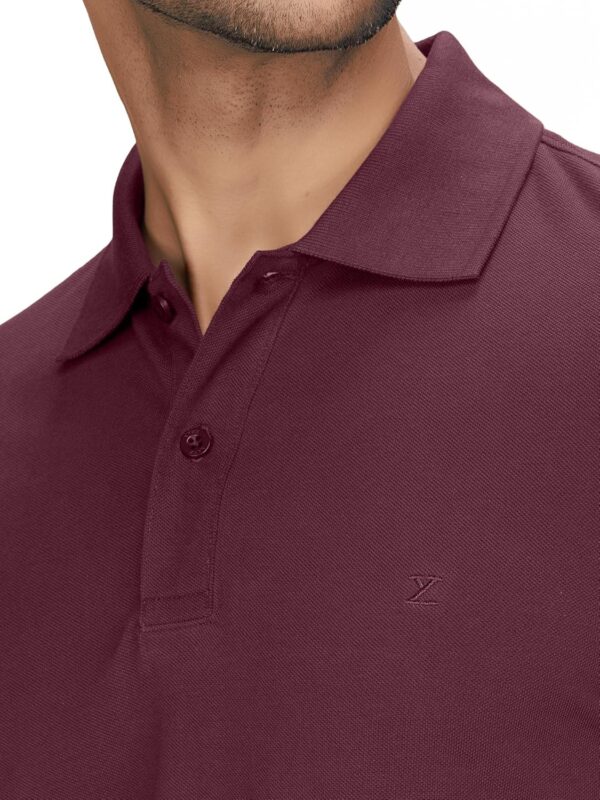 XYXX Men's Nova 100% Combed Cotton Regular Fit Polo T-Shirt - Image 7
