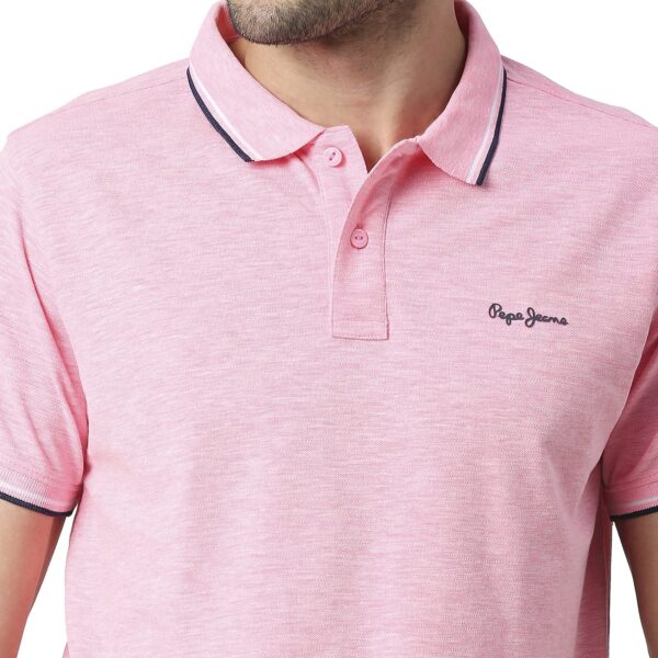 Pepe Jeans Men Cotton Regular Fit T-Shirt - Image 5