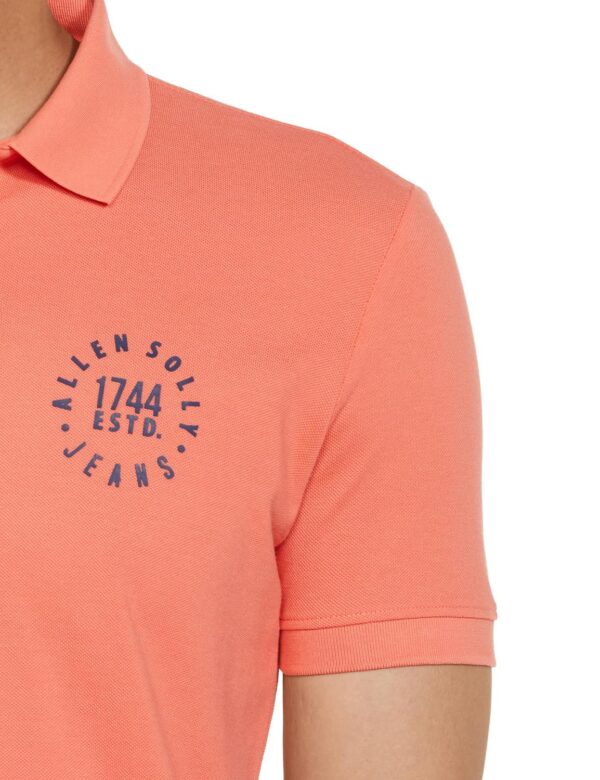 Allen Solly Men's Regular fit 100% Cotton Single Jersey Polo - Image 4