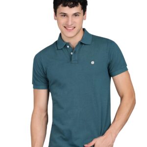 Alan Jones Clothing Men's Cotton Slim Fit Polo T-Shirt