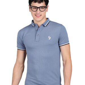 Alan Jones Clothing Men's Cotton Regular Fit Polo T-Shirt
