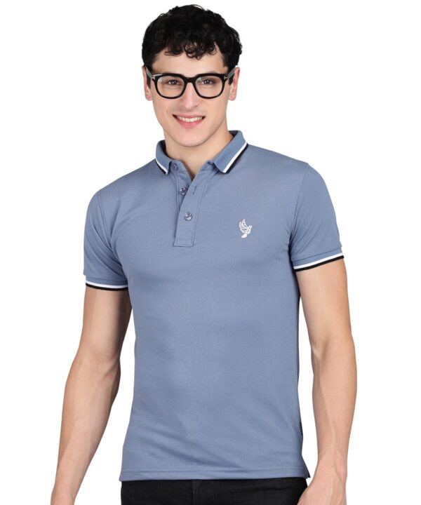 Alan Jones Clothing Men's Cotton Regular Fit Polo T-Shirt