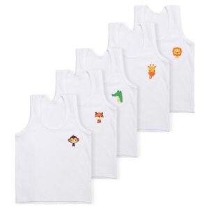 superminis Cotton Vests/Baniyan/Inner Wear - Regular Fit, Sleeveless, Printed Sandos for Girls, Boys and Kids