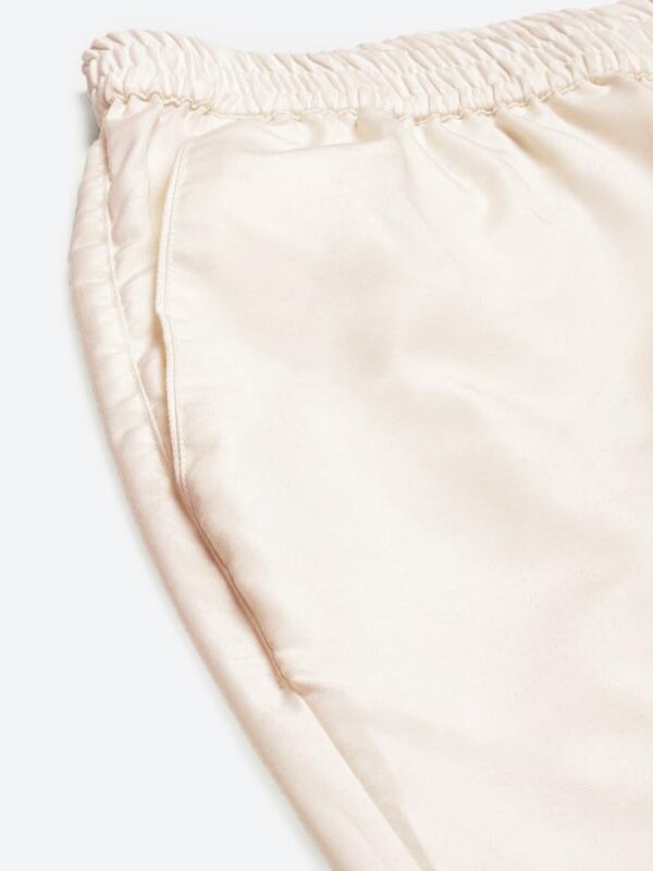 KISAH Mens Trouser, Cotton Blend Solid Dyed Off White Trouser Pant for Men - Image 7