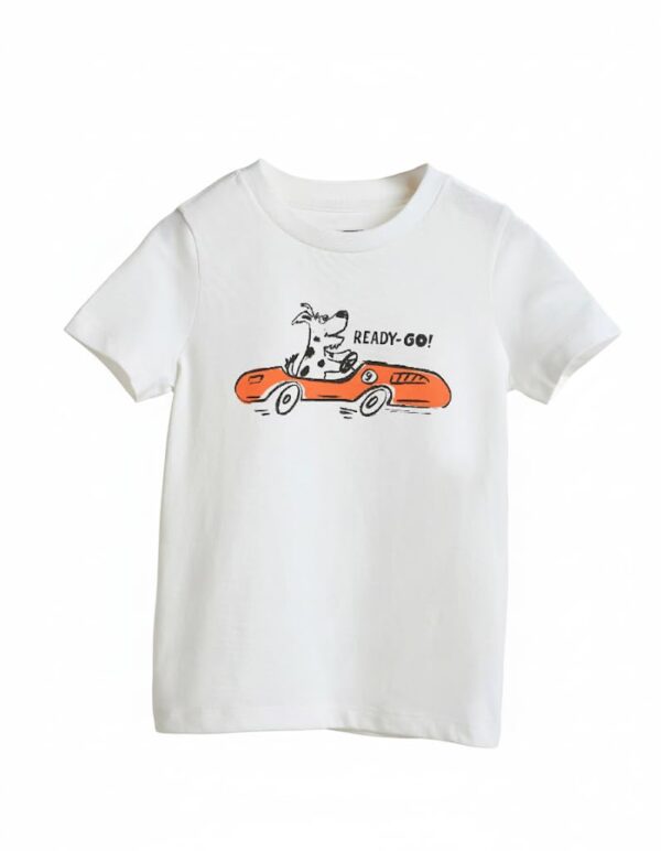 Amazon Brand - Symbol Boys 100% Cotton Graphic Printed Half Sleeves T-Shirt | Age 2-6 Years (Available in Combo Pack of 2)