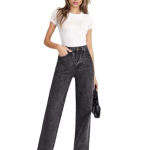 KOTTY Women Relaxed High Rise Cotton Lycra Blend Ankle Length Jeans