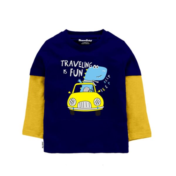 NammaBaby Baby Boys Cotton Regular Fit T-Shirt - Image 5