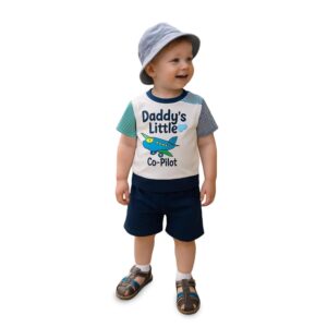 Kidbea® Baby Boy Cotton T-Shirt & Shorts | Stylish, Comfortable & Durable Summer Outfits | Clothing Set for Infant Kids