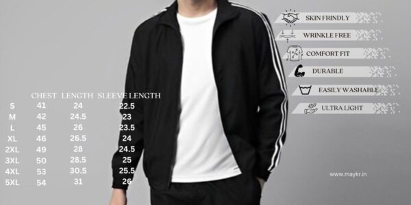 PERFECT PRODUCTIONS Jacket For Men, Plus Size Jacket For Men, Men Jacket, Check Jacket, Jacket, Winter Jacket,Stylish Jacket, Full Sleeves Jacket For Men, Jacket With Hood, Hodded Jacket03. - Image 5