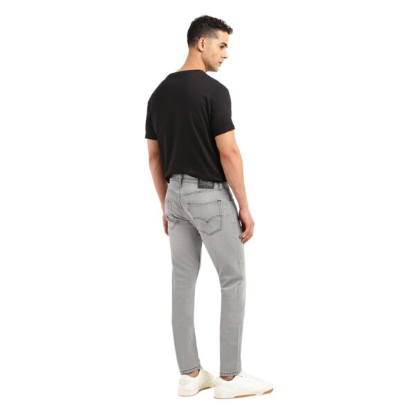 Levi's Men's 512 Mid Rise Fitted Jeans Grey - Image 2