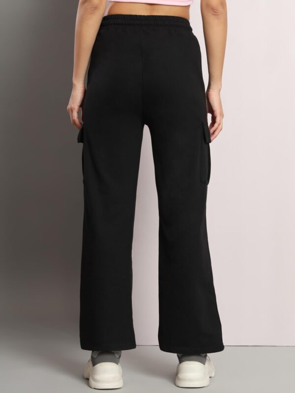 Q - RIOUS Women's Cargo Style Flared Trouser - Image 5