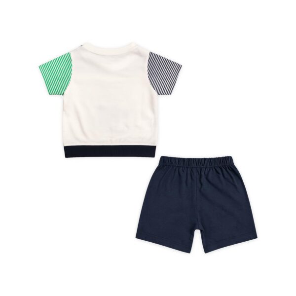 Kidbea® Baby Boy Cotton T-Shirt & Shorts | Stylish, Comfortable & Durable Summer Outfits | Clothing Set for Infant Kids - Image 3