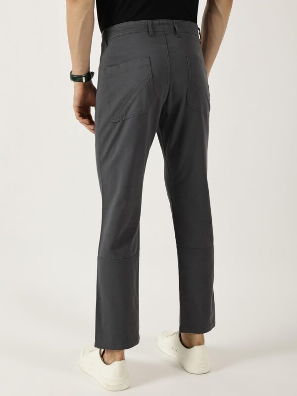 Thomas Scott Men's | Solid | Light Weight | Breathable Fabric | Mid Rise | Straight Fit | 100% Cotton | Button Waist | Chino Trouser | Pants - Image 3