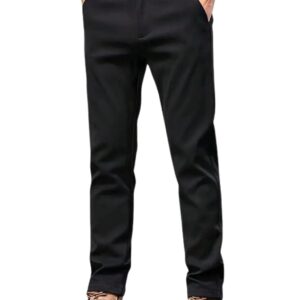 GRECIILOOKS Men's Regular Fit Mid Rise Regular Trousers Formal Fit | Stylish Slim Track Pant