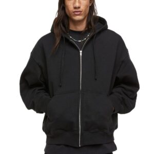 PAKLON Men's Hoodie for Winter Wear | Full Sleeves Casual Zipper Jacket | Oversized Hoody Cotton Blend