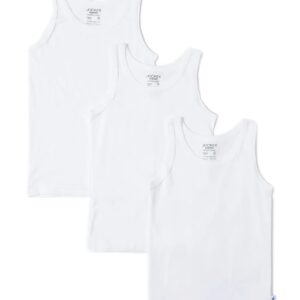 Jockey 3320 Boy's Super Combed Cotton Regular Fit Round Neck Sleeveless Vest (Pack of 3)
