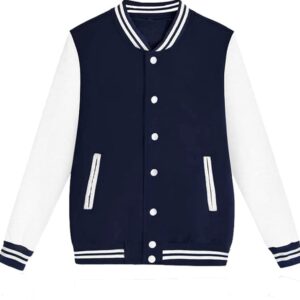 BE SAVAGE Men's Cotton Standard Length Bomber Jacket