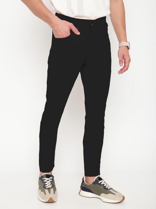 Men's Trouser II Men's Regular Casual Pants II Men's Regular Fit Casual Trouser (Trousers-120) - Image 4