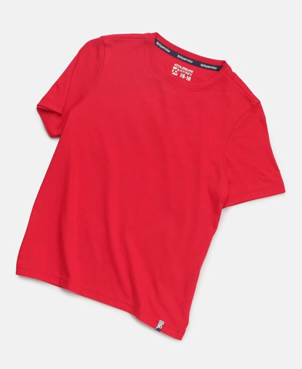 Jockey AB54 Boy's Super Combed Cotton Round Neck Half Sleeve T-Shirt - Image 5