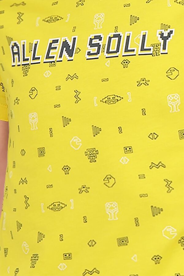 Allen Solly Boy's Cotton Regular Fit T-Shirt - Image 4