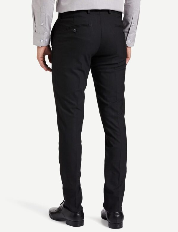 Amazon Brand - Symbol Men's Stretchable Formal Pants | Trousers (Slim Fit) - Image 2