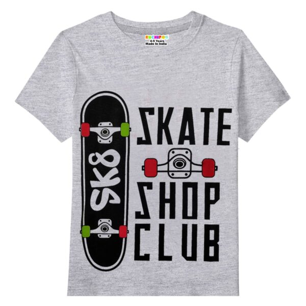 Kuchipoo Boys Regular Fit Cotton T-Shirt - Image 5