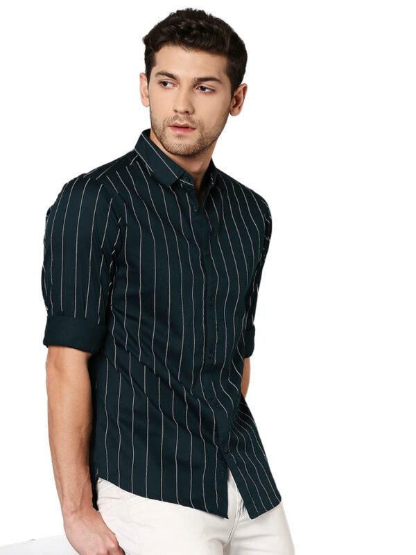 Dennis Lingo Men's Cotton Slim Fit Shirt