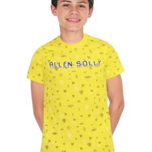 Allen Solly Boy's Cotton Regular Fit T-Shirt