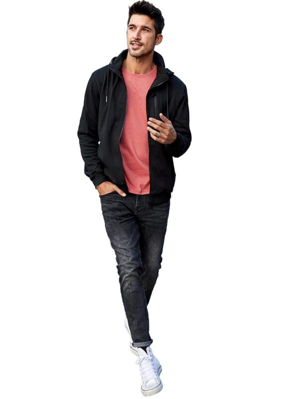 fanideaz Men's Cotton Hooded Sweatshirt with Zip - Image 6
