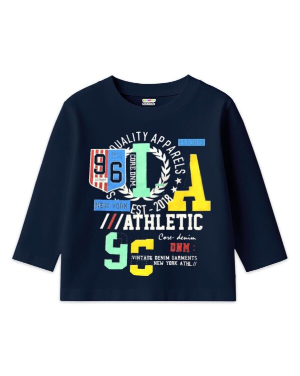 Kuchipoo Boys Cotton T-Shirt - Combo of 5, Multicolored (KUC-TSHRT-133) - Image 4