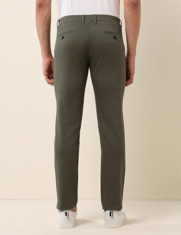 U.S.Polo Association Men's Textured Dobby Trousers - Image 5