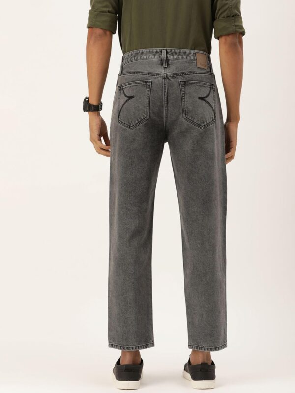 BENE KLEED Jeans for Men|Men Grey Relaxed Fit Solid Jeans | 100% Cotton Modern and Comfortable - Image 7