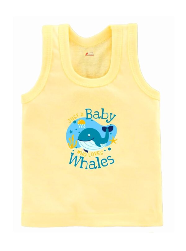 Lush Plush Baby Boys Relaxed Fit White Cotton Vest | Lightweight, Breathable | Ganji | Banian | Baniyan | Kids Sando for Infant Newborn Toddler - Image 6