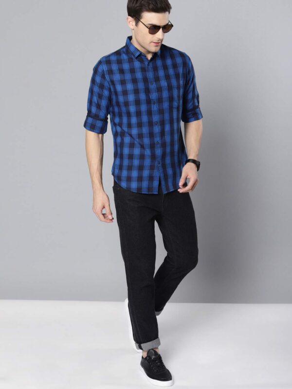 Dennis Lingo Men's Cotton Slim Fit Shirt - Image 5