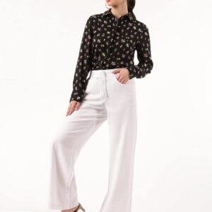 Marks & Spencer Women's High Rise Wide Leg Fit Trouser