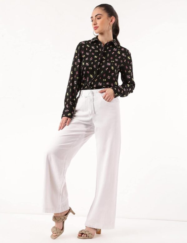 Marks & Spencer Women's High Rise Wide Leg Fit Trouser